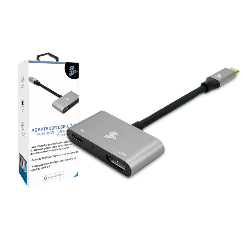 Adaptador USB 3.1 Tipo-C x HDMI 4K
