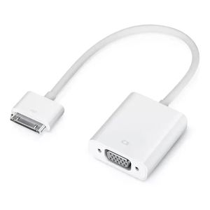Cabo Adaptador Dock para Saida VGA iPad / iPod com 20 Centímetros