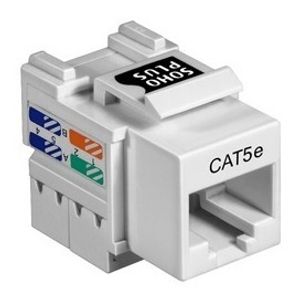 Keystone RJ45 Cat5e SohoPlus Branco