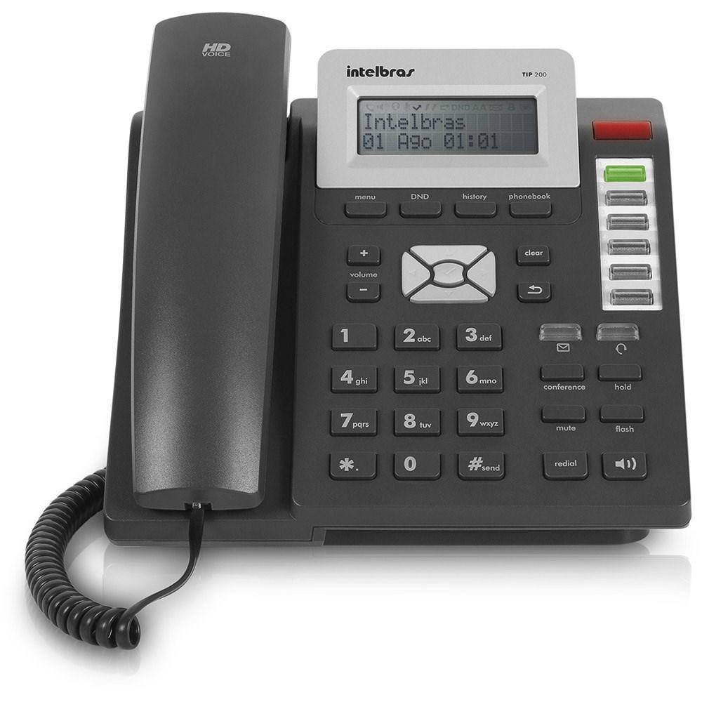 Telefone IP com Poe TIP200