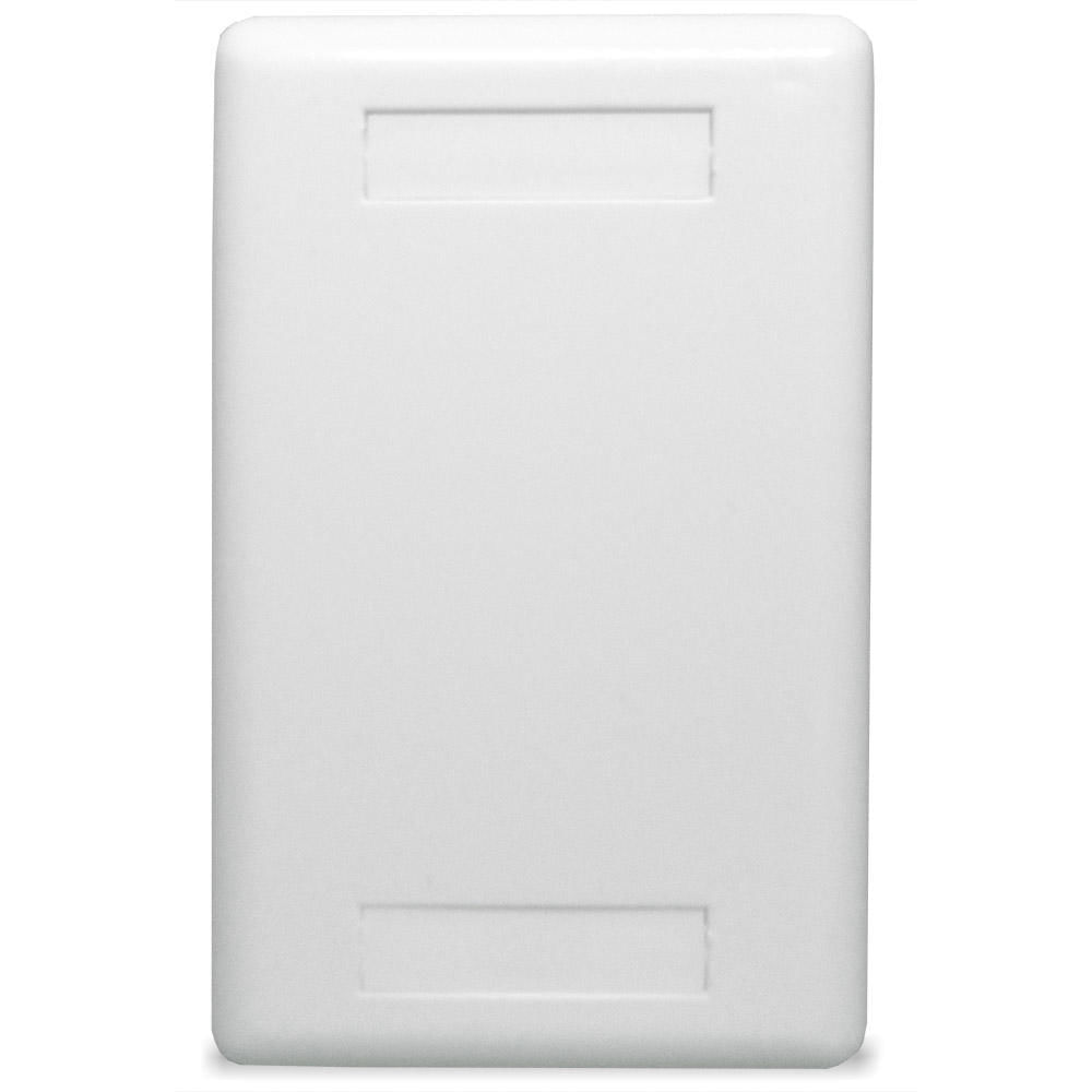 Espelho Plastico 4 x 2 Cego Branco