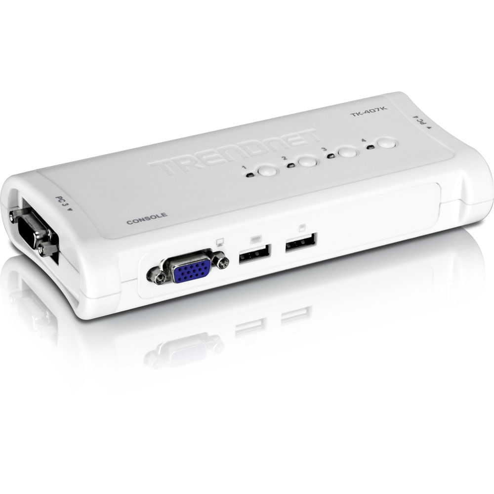 Switch KVM 4 Portas USB - TK407K