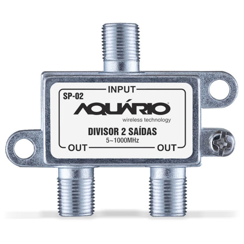 Divisor de Antena 1 x 2 / 5-1000mhz