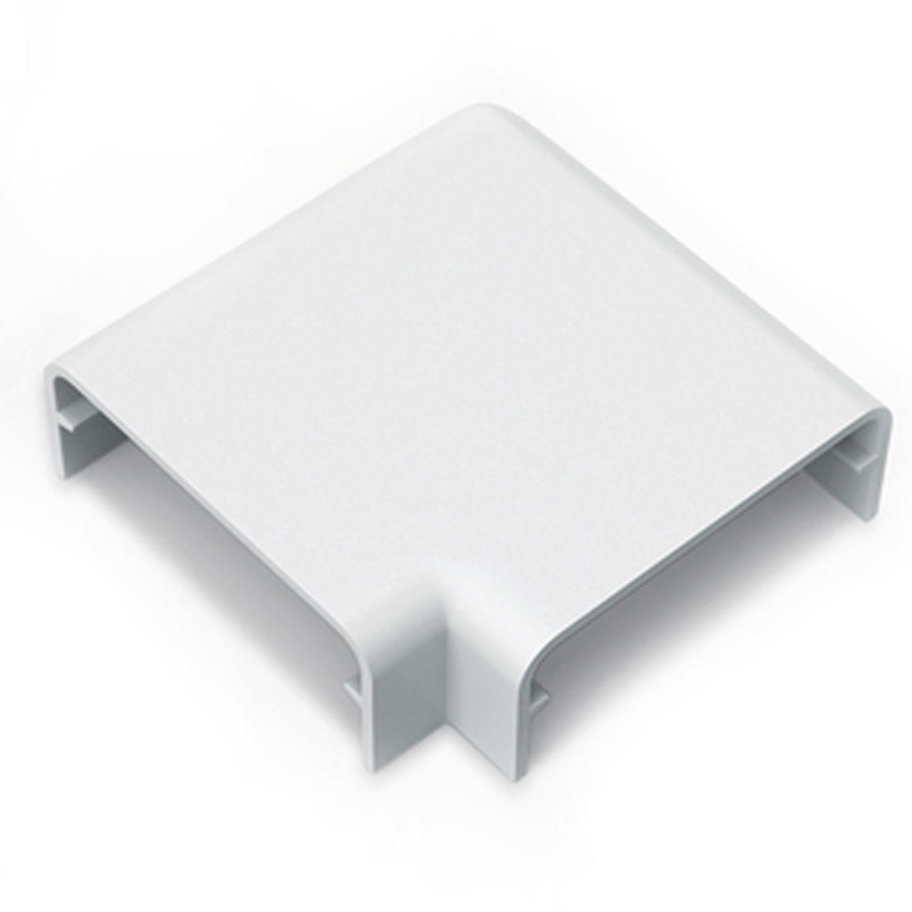 Curva Plana 90 Graus CP5020 Hellermann Curva Plana 90Graus 50x20mm Plástico - CP5020