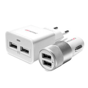 Carregador USB de Casa e Carro