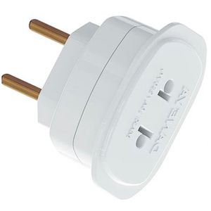 Adaptador de Tomada 2P 10A 250V Branco