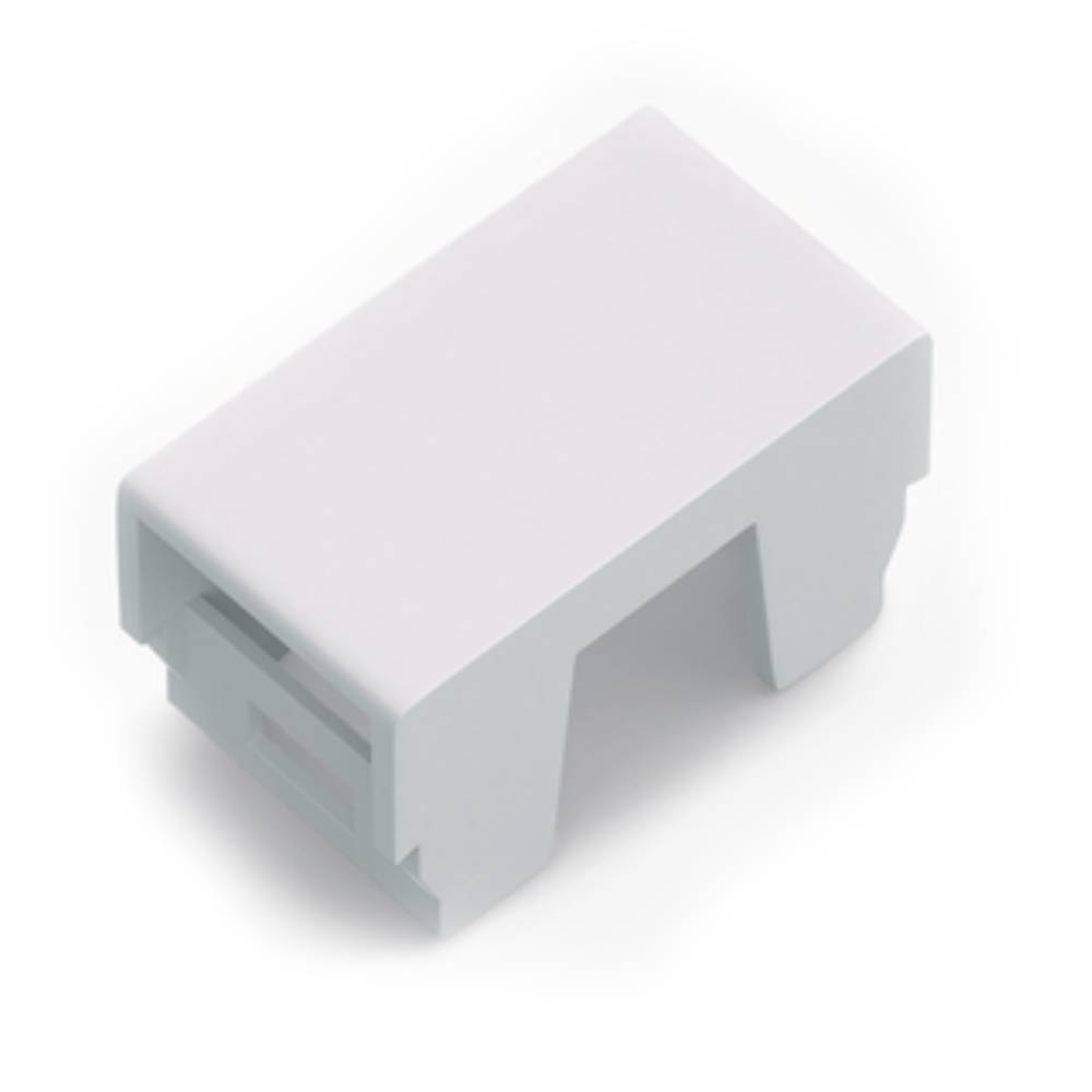 Tampa Cega Tomada 24,5 x 45mm BLK Hellermann Tampa Cega Tomada 1 Modulo 24,5 x 45mm - BLK