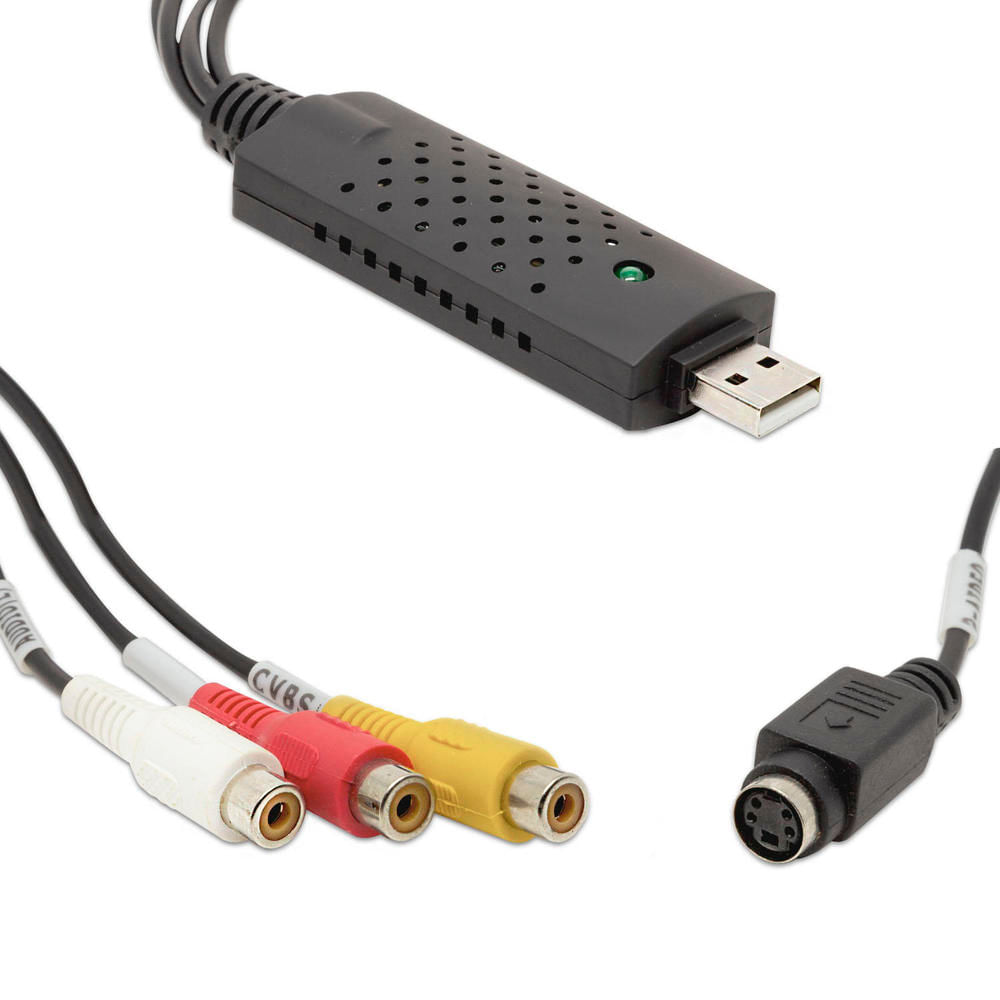Adaptador USB 2.0 de Captura de Áudio e Vídeo