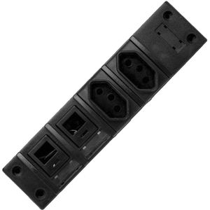 Régua de Tomada 2x2 de Energia e Dados