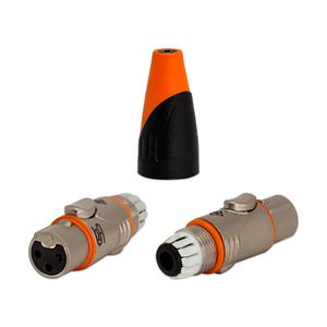 Conector Cannon Fêmea 3 Polos V.SVP556X-WP