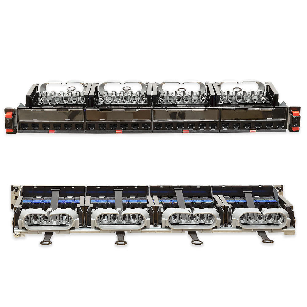 Patch Panel 24 Portas CAT6 UTP 1U Equipado Legrand