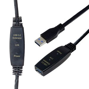 Cabo Extensor USB 3.0 Amplificado 15,0 Metros