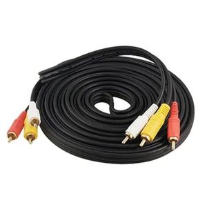 Cabo de Vídeo 3 x 3 RCA 5,0 Metros