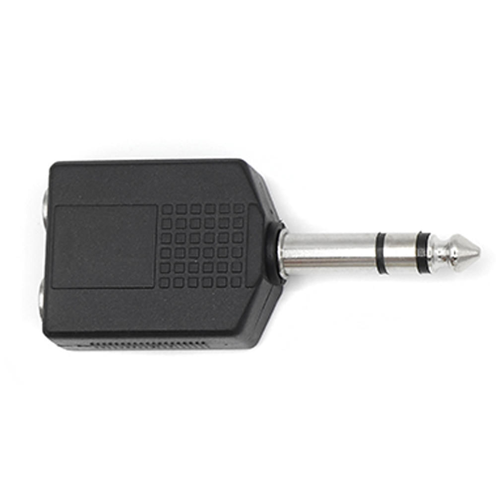 Adaptador P10 Stereo Macho x 2 P10 Stereo Femea