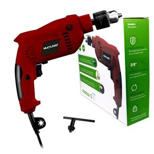 Furadeira de Impacto 127V - 600W com Mandril 3/8" - 2x Velocidade