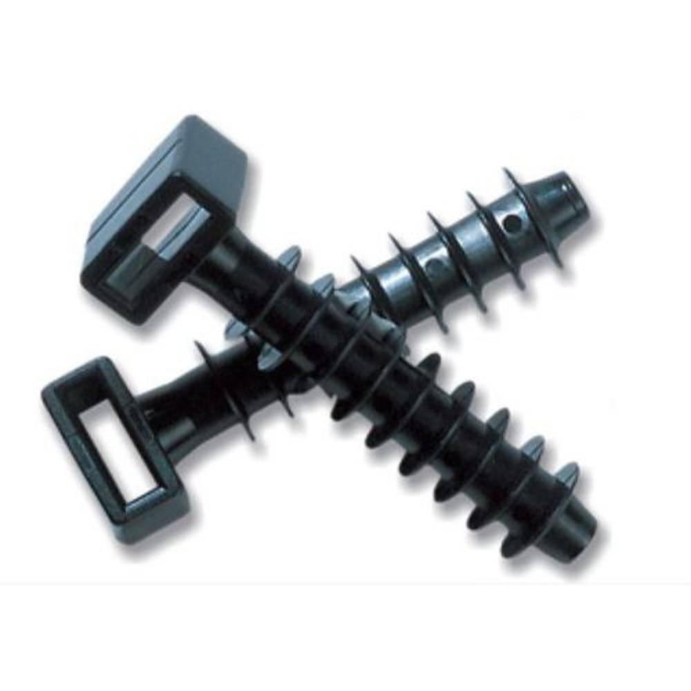Bucha de Fixação LOK1 Preto Kit 10 Unidades