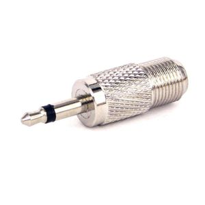 Adaptador F Fêmea x P2 Mono Macho Kit 10 Unidades