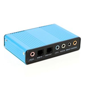 Placa de Som Externa  USB Digital 5.1 Canais