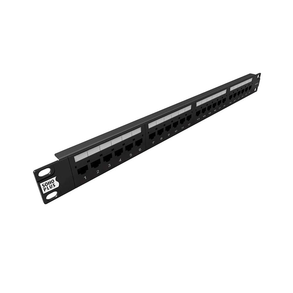Patch Panel 24 Portas CAT5e SohoPlus Furukawa