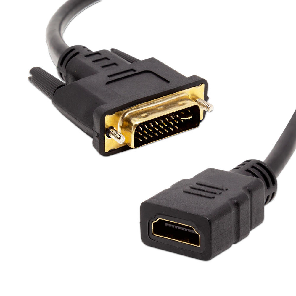 Adaptador HDMI Fêmea x DVI Macho