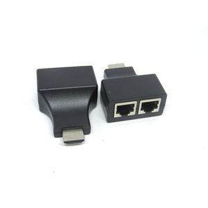 Extensor HDMI via Cabo de Rede Até 30 Metros