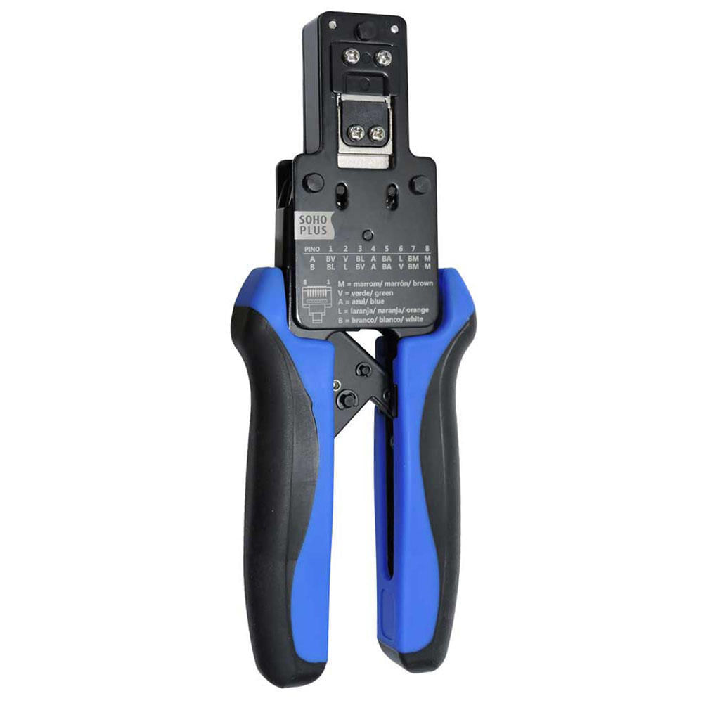 Alicate de Crimpagem para RJ45 SOHOPLUS - 35030002 FURUKAWA Alicate de Crimpagem para RJ45 SOHOPLUS - 35030002