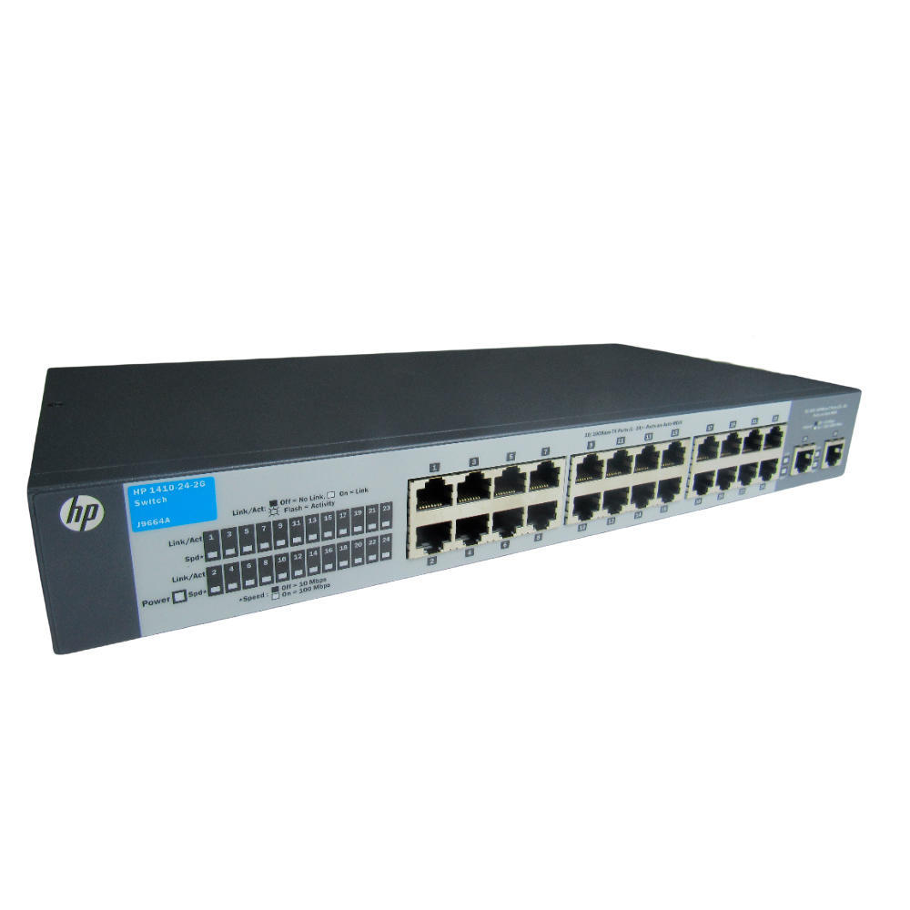 Switch Baseline 24 Portas 10/100 + 2P Giga J9664A