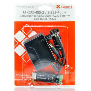 Conversor RS232 para RS485/422 com Fonte