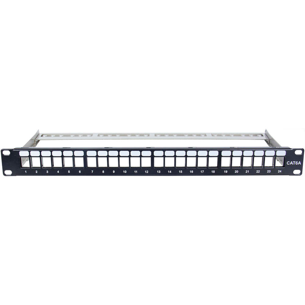 Patch Panel 24 Portas Descarregado CAT6