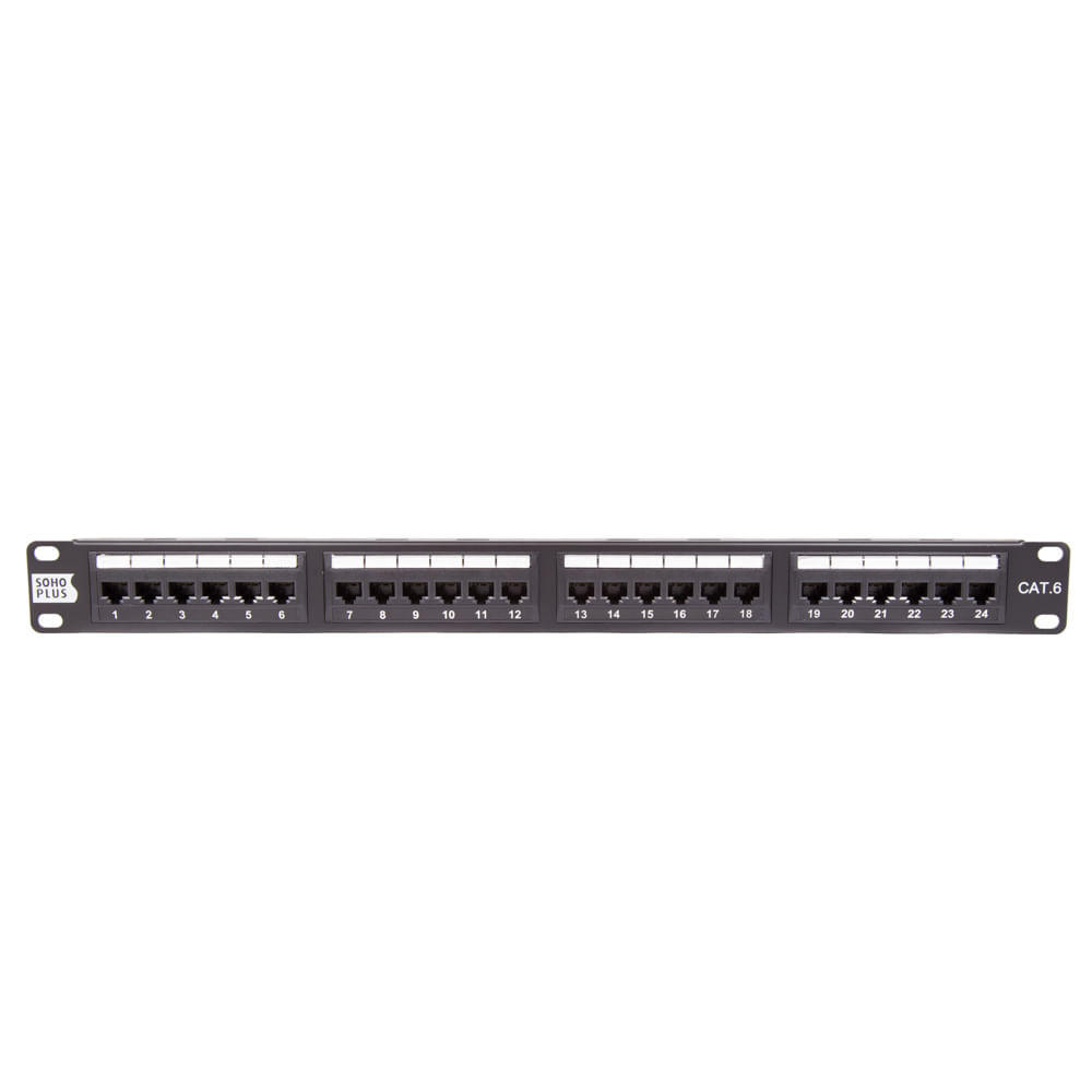 Patch Panel 24 Portas CAT6 SohoPlus Furukawa