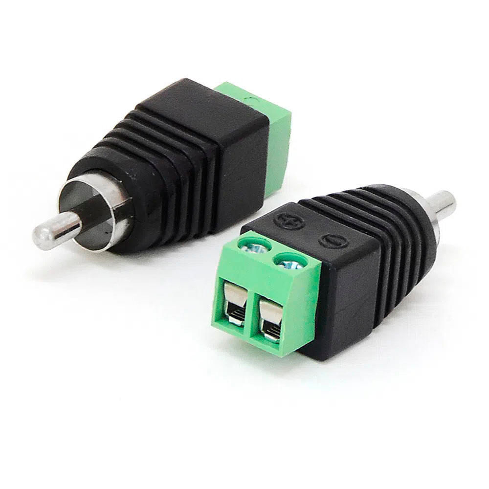 Adaptador Borne RCA Macho