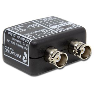 Balun Adaptador RJ45 x 2 BNC Fêmea