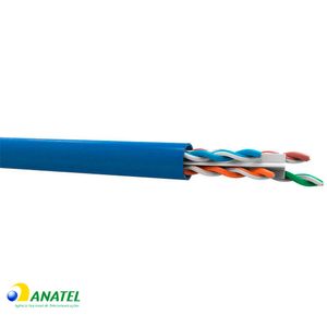 Cabo de Rede CAT6 U/UTP CM HD Prysmian Azul