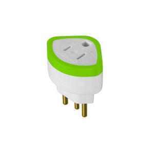 Adaptador de Tomada 2P+T 10A 250V Branco