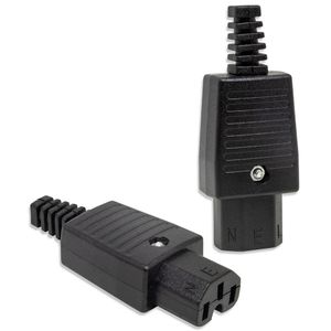 Plugue Fêmea IEC C15 250V 2P+T