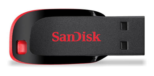 Pen Drive USB Cruzer Blade 128GB Sandisk