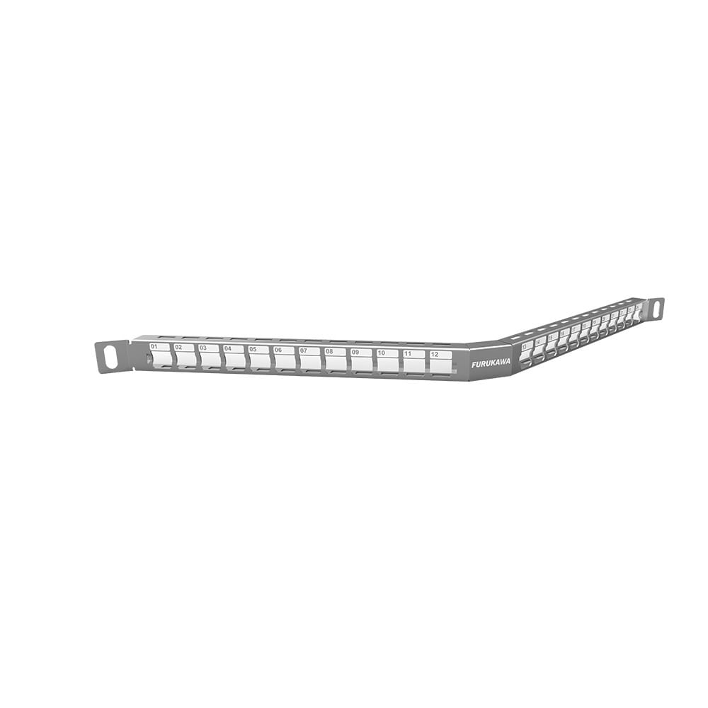 Patch Panel 24 Portas Descarregado Angular Furukawa