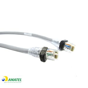 Patch Cord Cat6 U/UTP LSZH GigaLan Furukawa Cinza 3,0 Metros