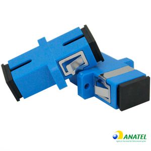 Acoplador para Dio Simplex SC/SC UPC - Azul