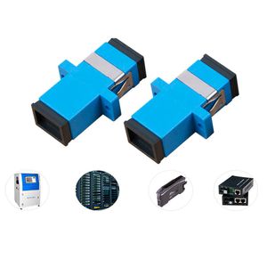 Acoplador para Dio Simplex SC/SC UPC - Azul