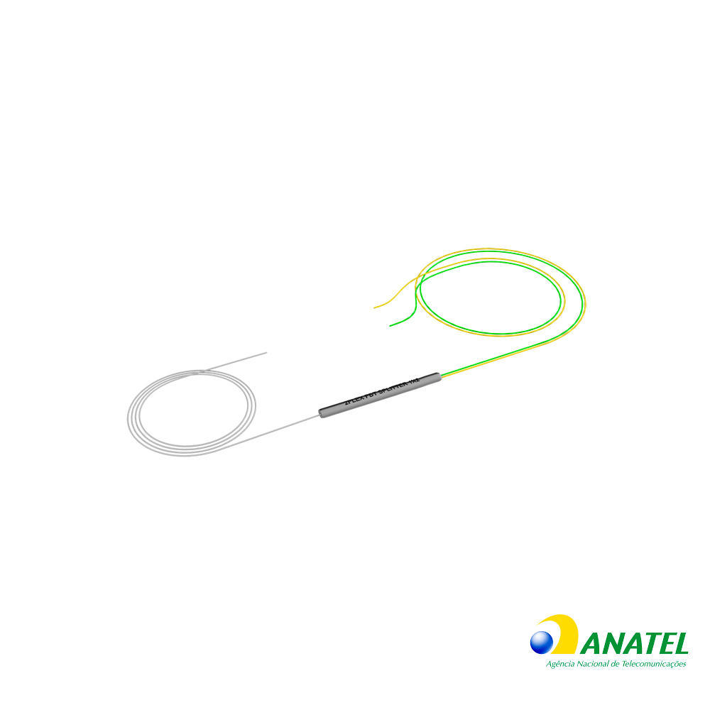 Splitter Óptico Desbalanceado 1 x 2 90/10 Sem Conector