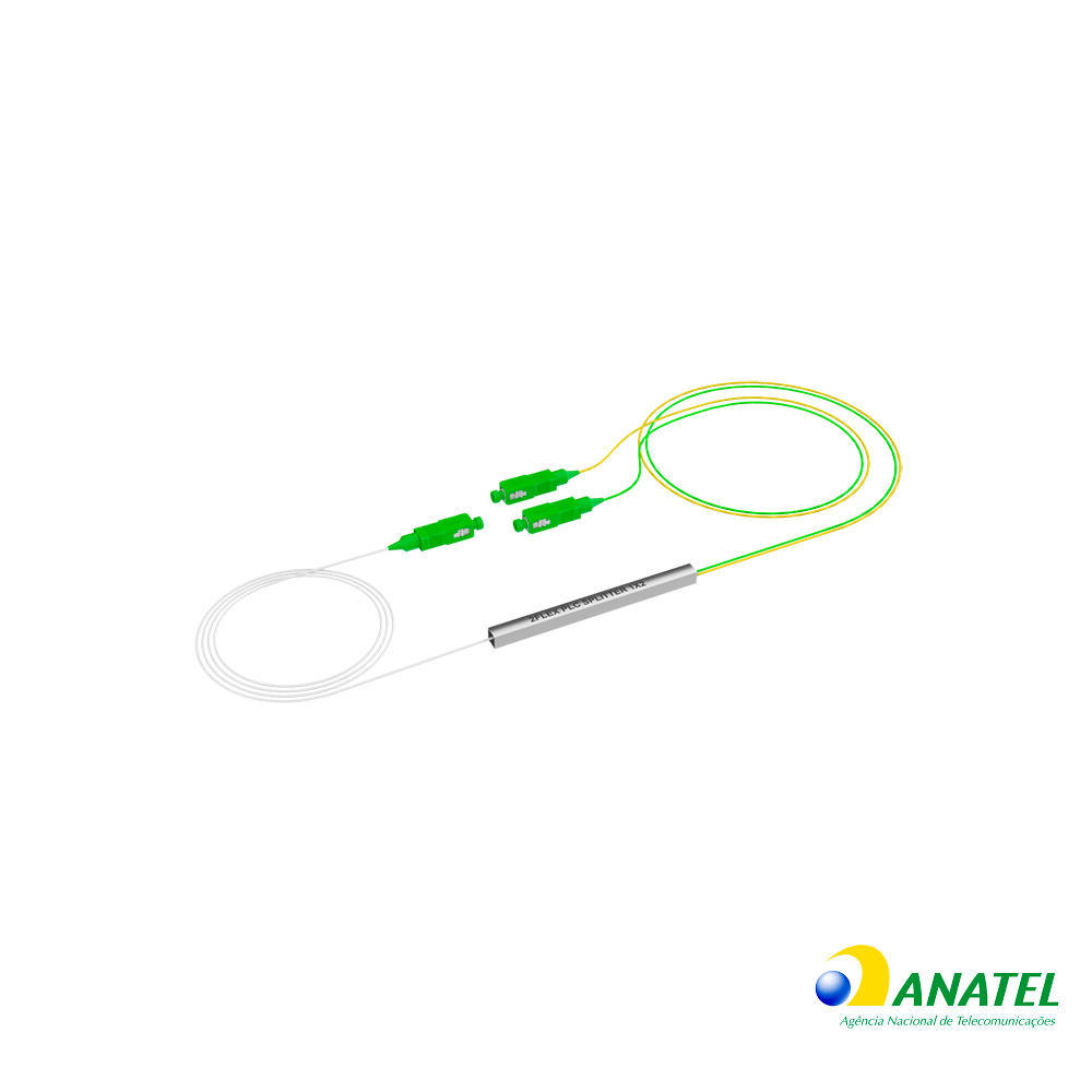 Splitter Óptico Desbalanceado 1 x 2 90/10 SC/APC