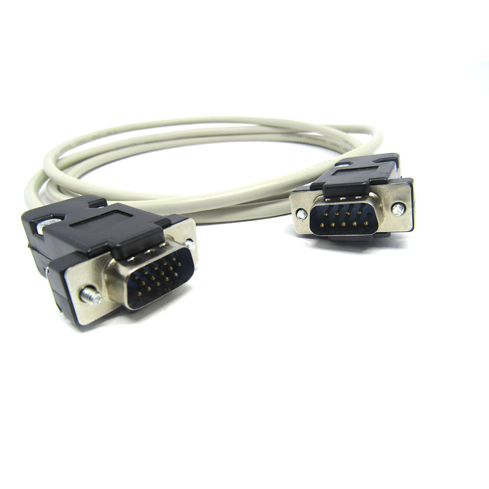 Cabo VGA DB15 para DB9 1,80 Metros