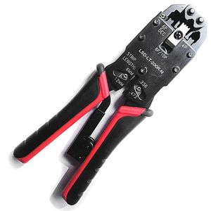 Alicate de Crimpar Profissional RJ45/RJ12/ RJ 10 Vias