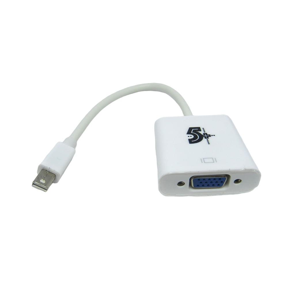Adaptador Mini Displayport Macho x VGA Fêmea Pix