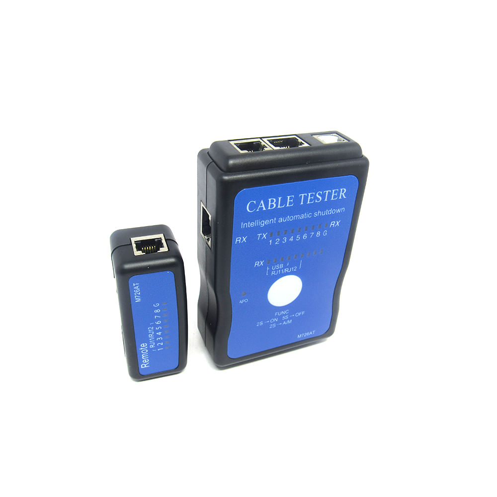 Testador de Cabo de Rede e USB M726AT