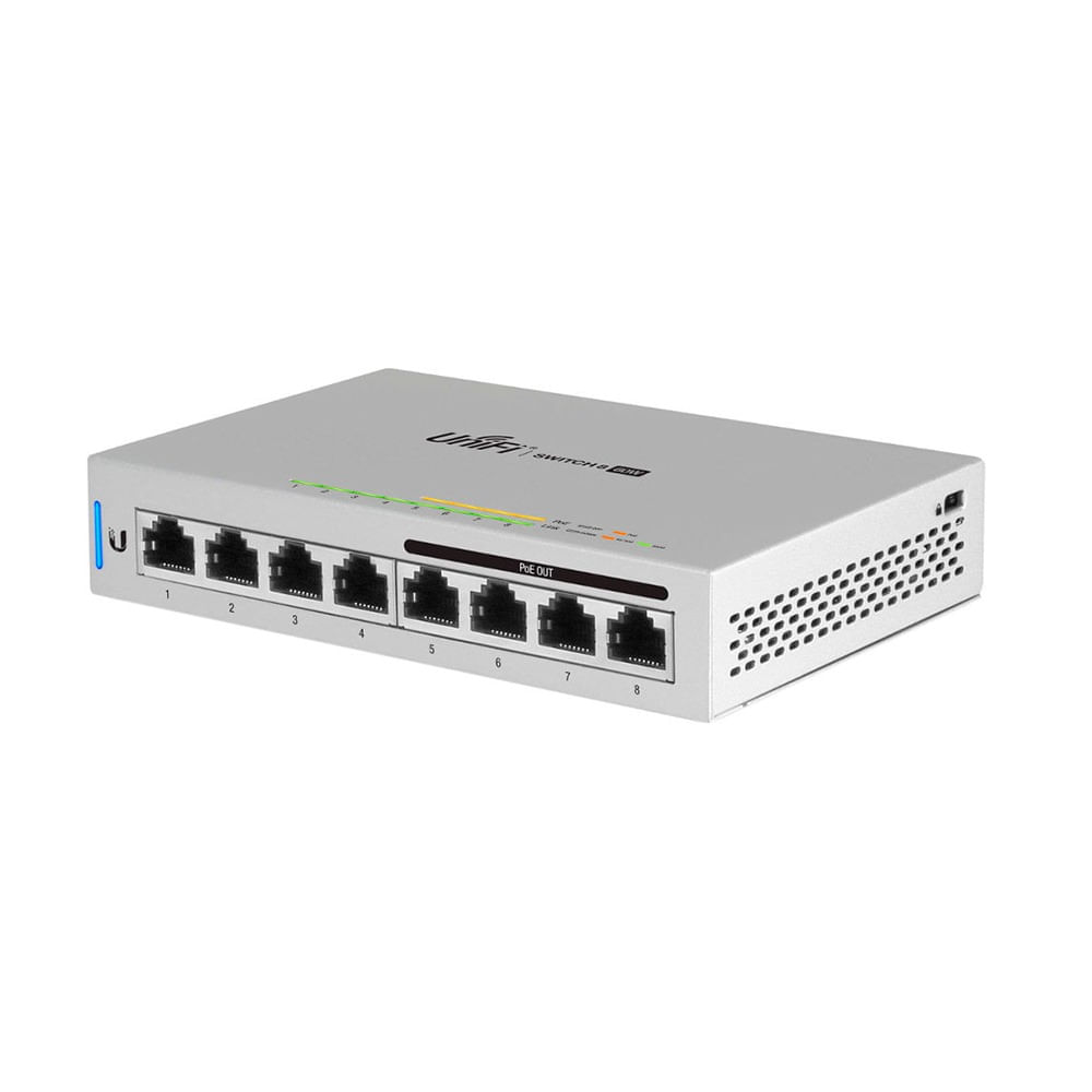 Switch 8 Portas Gigabit com 4 POE US-8-60W-BR
