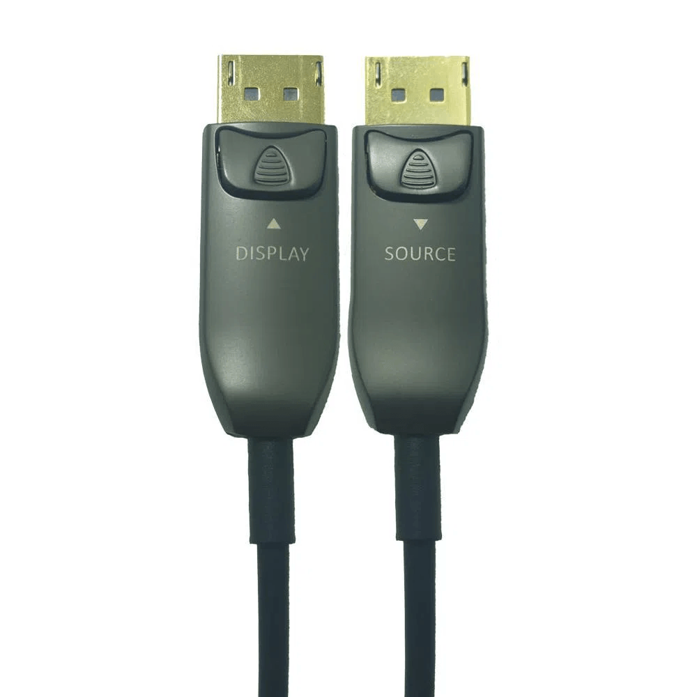 Cabo Displayport 1.4 Fibra Ópticas 8K 10 Metros