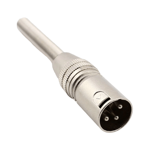 Conector Canon Macho com Mola