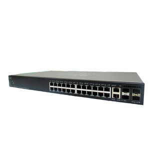 Switch 24 portas Gigabit + 2 Portas 10G +2 SFP 10G SG350X-24-K9